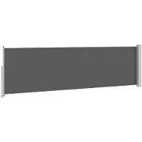 vidaXL Ausziehbare Seitenmarkise Rechteckig 117 x 600 cm Polyester