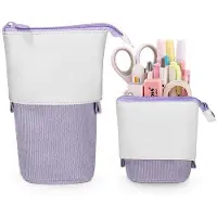 OEM Lila Corduroy Etui, 2in1, Teleskop, Mädchen