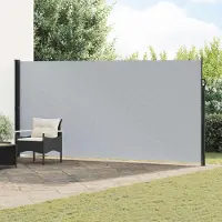 Syfax Ausziehbare Seitenmarkise Rechteckig 180 x 500 cm Polyester