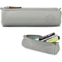 OEM Grünes Etui mit Runddesign, kleines Organizer Etui für Schule und Büro