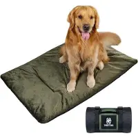 Markenlos Hundedecke Verdickt 110 x 68 cm für große und mittelgroße Hunde - umkehrbar und tragbar