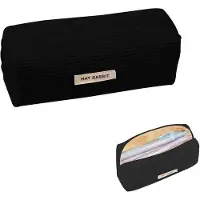 OEM Schwarzes Corduroy-Etui mit viel Stauraum für Teenager