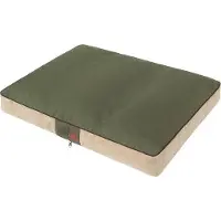 OEM Grünes Hundebett 90x70 cm, 12 cm dick, teilweise wasserdicht für mittlere Hunde