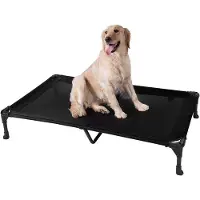 OEM Kühlendes erhöhtes Hundebett XL Schwarz