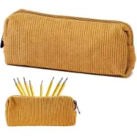 OEM Gelbe Corduroy Etui mit Reißverschluss