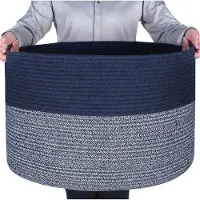 OEM Große dekorative Aufbewahrungsbox Marineblauw
