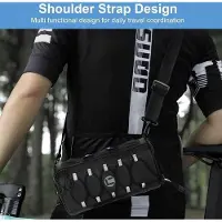 Markenlos Fahrradtasche Wasserdicht mit Schulterriemen - Fahrradaccessoire für Rennrad - ca. 24 l