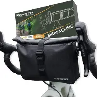 OEM Wasserdichte Fahrrad-Stuurtasche 3L Schwarz Gravel MTB