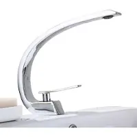 OEM Silberne Waschbeckenarmatur Bad