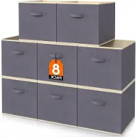 OEM Klappbare graue Aufbewahrungsboxen Mittelgröße 265x265x28cm
