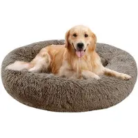 OEM Wasbares Rundes Hundebett 70cm weich antirutsch