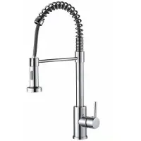 OEM Einhand-Küchenmischarmatur 44cm Edelstahl