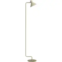 Beliani Stehlampe Hellgrün Eisen 154 cm Kegelform Rund mit Kabel Schalter Verstellbarer Schirm Modern für Schlafzimmer Büro Wohnzimmer Esszimmer