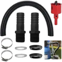 OEM Regenwasser-Verbindungsset 1 Zoll Schlauch 1m