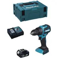 Makita Bohrschrauber DDF490RTJ1 (1 x 5,0 Ah + DC18RC + MAKPAC 2)