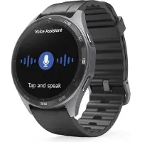 Hama Smartwatch, 1,43“ AMOLED Farbdisplay, GPS, Telefonfunktion, wasserdicht, WhatsApp, Sprachassistent, Schlaftracker, 110 Sportmodi & Trainingspläne