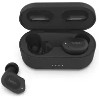 Belkin SOUNDFORM Play True Wireless In-Ear-Kopfhörer, 3 EQ-Voreinstellungen, spritzwasserfest, Schutzart IPX5, 38 Std. Betrieb für iPhone, Galaxy, Pixel usw.