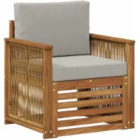 Syfax Outdoor Mittelsofa Natur