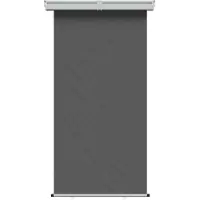 Syfax Balkon Seitenmarkise 100% Polyester Eisen Stahl