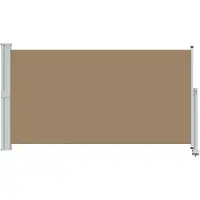 vidaXL Seitenmarkise 160 x 300 cm 100% Polyester Eisen Stahl