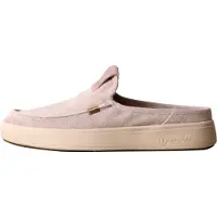 Natural world Pantoletten aus Leder mit flachem Absatz und runder Schuhspitze