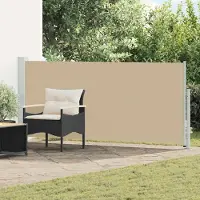 Syfax Ausziehbare Seitenmarkise Rechteckig 160 x 500 cm Polyester