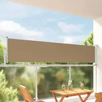 Syfax Seitenmarkise Rechteckig 100 x 300 cm