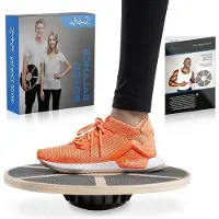 OEM Gyroscopisches Balance-Board Holz 40cm Durchmesser für Fysiotherapie