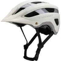 Wozinsky HT-001VM Größe L Creme Fahrradhelm Fahrrad Helm leicht verstellbar atmungsaktiv MTB Rennrad City