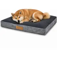 Dogeste Hundebett - Hundekissen großer Hund - Hundematte XL grau