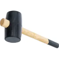 Kraftmann 1862 Gummihammer, Kopfdurchmesser 75 mm, 750 g