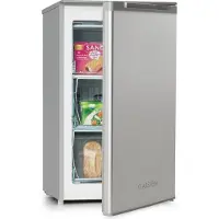 Klarstein Mini Gefrierschrank, Klein & Leise, Freistehender Gefrierschrank, 60L Kleiner Gefrierschrank, Tiefkühlschrank mit Eiswürfelform & Eisschaber, Effiziente Gefrierschränke, Kompakter Freezer