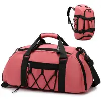 Unyqoos Wasserdichte Sport- & Reisetasche 25 L aus Oxford-Gewebe – 3‑in‑1 (Rucksack, Schultertasche, Handgriff) mit Schuhfach, Nassfach & verstellbarem, abnehmbarem Schulterriemen