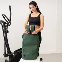 Unyqoos Sport- & Reisetasche 54 Liter, wasserdicht, mit Schuhfach & abnehmbaren Trennwänden, Rucksackfunktion, Unisex – Schulter- & Handgriff