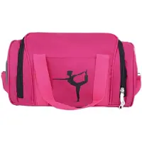 Unyqoos Sporttasche für Mädchen – geräumige Nylon-Trainings- & Reisetasche 45,7×22,9×28,9 cm, ideal für Tanz, Gymnastik & Wochenendtrips, ca. 4,7 kg