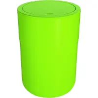 Spirella Design Kosmetikeimer "Cocco" mit Extra Ring für Müllbeutel Treteimer