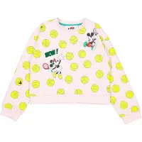 Marc Jacobs für Mädchen. W60748 Rosa Disney Sweatshirt (10Y= 138cm), Lässig, Baumwolle, Kinderbekleidung