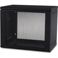 Schneider Electric NetShelter WX AR109, 9U, 19-Zoll-Patchschrank, Wandmontage, unmontiert, 400 mm tief, Wandmontiertes Regal, 9U, 90,7 kg, 12,7 kg, Schwarz