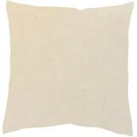 Home wohnideen Dekokissen "LUCIO" Gr. 2, beige (natur, unifarben), B:50cm L:50cm, Polyester, Dekokissen_Sitzkissen_Kissenhüllen, Dekokissen