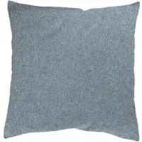 Home wohnideen Dekokissen "LUCIO 1ER PACK MIT FÜLLUNG" Gr. 2, blau (rauchblau, unifarben), B:50cm L:50cm, Polyester, Dekokissen_Sitzkissen_Kissenhüllen, Dekokissen