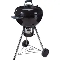 Progarden Pro Garden Holzkohlegrillkugel – 56 cm – Schwarz
