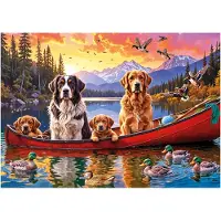 Educa 2000 Teile Puzzle Sonntag mit den Kindern 96x68 cm für Erwachsene (20576)