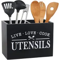 Unyqoos Großer Küchenorganizer – 2 Fächer, abnehmbarer Boden, stabiles Rechteck-Design, 24,0 x 17,0 x 12,0 cm