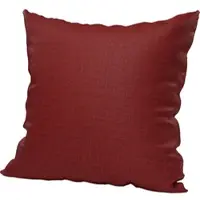 Homing Dekokissen "St. Tropez" Gr. 2, rot (rot, unifarben), B:50cm L:50cm, Polyester, Dekokissen_Sitzkissen_Kissenhüllen, Dekokissen, Pflegeleicht