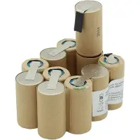 AccuCell Ersatz-Akku passend für Kress ABS132 13,2 Volt 1500mAh, NiMH Akkupack zum Selbsteinbau