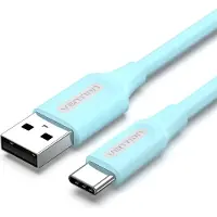 Vention COKSF, 1 m, USB A, USB C, USB 2.0, 0,48 Gbit/s, Blau