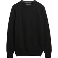 Superdry für Herren. M6110689A Pullover aus Wollmischung schwarz (XL), Lässig, Wolle