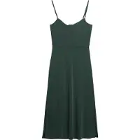 Superdry für Damen. W8011419A Grünes Strickkleid mit offenem Rücken (XL), Lässig, Viskose, Modal, Ärmellos / Hosenträger