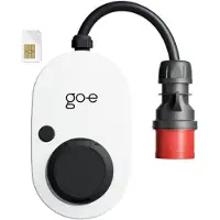 Go-e Gemini flex 2.0, Schwarz, Weiß, Wand, Schwarz, Österreich, Typ 2, eSIM