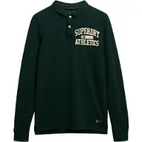 Superdry für Herren. M1110440A Essential Polo grün (S), Lässig, Baumwolle, Kurzarm